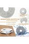 A 22-piece replacement kit for the ECOVACS DEEBOT T30 PRO OMNI / T30 OMNI robotic vacuum cleaner, including 1 main brush and 4 mop pads. - 3