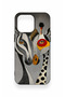 iPhone 15 Pro Max Compatible Zebra and Giraffe Patterned Silicone Case - 2