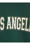 Ozmarka New Season Green Los Angeles Printed Women's Sweatshirt - 7