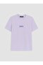 Lcw Vision Lilac Printed 100% Cotton Women's T-Shirt - 5