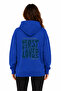 First Love Back Printed Hooded 2 Thread Raster Printed Sweatshirt
