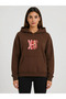 Hugs Printed Hooded 2 Thread Raster Sweatshirt