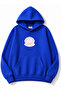 Pearl Printed Hooded 2 Thread Threaded Sweatshirt