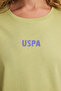 Women's Green Crew Neck T-Shirt 50323530-Vr016 - 6