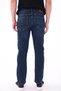 Men's Dark Navy Blue Non-Marking Cotton Flexible Denim Jean Trousers - 6