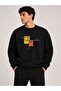 Future Printed Crew Neck 2 Thread Sweatshirt