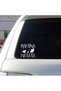 Hakuna Matata Vehicle, Car, Auto, Motorcycle, Helmet, Laptop, Glass Sticker 14X13,5 cm - 2