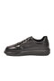 Black Genuine Leather Men's Sneaker Memory Sole Premium Casual Shoes M704-1 m - 4