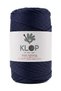 Premium 200 Gr Polyester Macrame Cord 2 mm - 230 m Supla Cord and Bag Thread Navy Blue