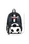 Boy's Football Patterned Fan School Backpack Travel Bag - 2
