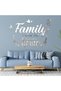 Azonee 3D Acrylic Mirror Decal Wall Decor Stickers Family Letter Quotes Wall Stickers Removable DIY Motivational Family Butterfly Mirror Stickers for Home Living Room Bedroom Office Wall Decorations