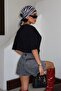 Stylish Comfortable and Modern Design High Waist Women's Jean Shorts - 3