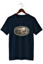 Hunter Printed Unisex T-Shirt – Deer and Wild Boar Themed Outdoor Crew Neck