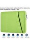 Askuko Laptop Sleeve 14 inch, Shockproof Protective Computer Cover, Durable Carrying Bag Laptop Case Compatible with 14" MacBook Air/Pro HP Asus Lenovo Notebook, Light Green - 5