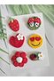 Baby Gift Pinterest Combinations Hairless Baby Hair Clips 6-Piece Mixed Sets Handmade Knitted Organic Baby Hair Accessories - 3