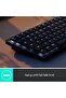 لوحة مفاتيح ميكانيكية صغيرة لاسلكية MX، مفاتيح كليكية، إضاءة خلفية، بلوتوث، USB