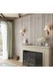 Beige Wood Slat Wallpaper Peel And Stick Woodslat Wall Panel Contact Paper Self Adhesive Wall Stickers Waterproof Easy Diy For Cabinets Countertops Beadboard Bedrooms 40x300cm - 4