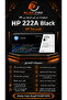 حبر طابعة HP اسود أصلي W2220A