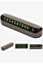 Crystal Stone Covered Light Gold Stone Numbering Device for Vehicles with Silver Crystal Stone - 6