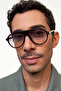 Cruz Gradient Black Unisex Sunglasses