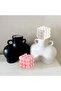 قطعتان من شموع الفقاعات المعطرة بالفانيليا، شموع مكعبة الشكل من شمع الصويا، شموع بتصميم رائع للمنزل والمكتب - 3