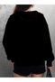 Women's Long Sleeve Hooded Zippered Front Pocket Detailed Fleece-Lined Two Thread Jacket - 6