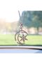 Suncatcher Stone Moon Star Bag Accessory - Moon Star Sun Catcher Decorative Accessory - 4