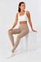 Women's High Waist Ribbed Tummy Control Leggings Flexible for Daily and Sports Use - 5