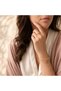Natural Pink Quartz Stone Women's Bracelet and Ring Set – 2-Piece Jewelry with Gift Pouch - 6