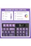 لوحة مفاتيح ألعاب لاسلكية وولف M96، غشاء كريمي، 94 مفتاحًا، ANSI-Moonlight |   إضاءة خلفية قوس قزح، ميدي - 2