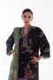 Relax Black Kurti-Salwar-Stole 3 pcs Set - 4