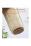A set of 16 chair leg floor protectors – clear silicone slip pads for hard floors – suitable for chair legs 18-25mm. - 3