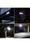 Adjustable waterproof solar - powered outdoor light with motion sensor - high - quality fast - charging panel - 4 cool white COB LED beads, 500... - 4