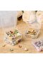 64 mini storage boxes (5 x 5 x 2 cm), mini storage boxes with lids, for organizing small parts, beads, screws and jewelry. - 5