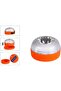 V16 Rechargeable Emergency Light - Magnetic Induction - Magnetic Base - Compact and Portable - 8 Yellow LEDs - Yellow Flashing - 5