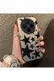 Vivo X300 Compatible High Quality Flat Print Black Star Pattern Cool Silicone Phone Case