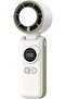 Handheld Portable Fan - 3600mAh rechargeable battery, 5 wind speed settings, LED digital display, foldable mini travel fan