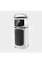 Mini air cooler - 6 fan speeds, USB port, water tank, timer, suitable for desktops, bedrooms, and home offices - White - 5