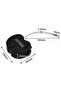 Two smart timer locks with LCD display, USB charging, temporary timer, padlock, travel electronic timer, black. - 3