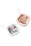 2-Pack Portable Travel Storage Box for Cotton Swabs and Hair Ties - 2
