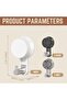 Bathroom suction cup hooks, 4-Pack - Strong vacuum suction hooks, won't damage walls, can hang towels & razors,, reusable, transparent black - 4