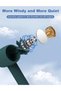Portable Handheld Fan with Aromatherapy HA1, 2000mAh USB Rechargeable Battery, 3 Speeds for Travel, Makeup, Outdoor Personal Cooling - 4