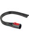 Flexible Crevice Tool Kit Brush Hose for Dyson V7 V8 V10 V11 V15 Cordless Vacuum Soft Flat Nozzle 2-Pc