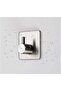 8 adhesive hooks, 8 self-adhesive hooks, stainless steel bathroom wall hooks (silver) - 2