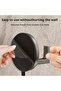 Upgraded suction cup hooks, suitable for door knockers, suction cup hooks for shower rooms, no-drill garland hooks, towel hooks (4-pack) - 5