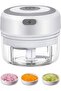 Electric Mini Garlic Chopper, 100ml Food Chopper, USB, Portable Mini Food Processor
