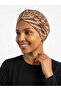 Cotton Zebra Patterned Hijab with Draped Waist and Agraf Detail on the Front, Stylish and Comfortable Hijab. - 7