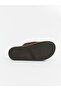 Lcw Steps Brown Suede Look Men's Slippers - 4