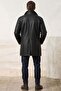 Dean Black Genuine Leather Men's Coat - 4