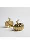 Bal Kabağı Gold Design 2-Piece Fork Spoon Knife Stand |   Decorative Riser Set - 2